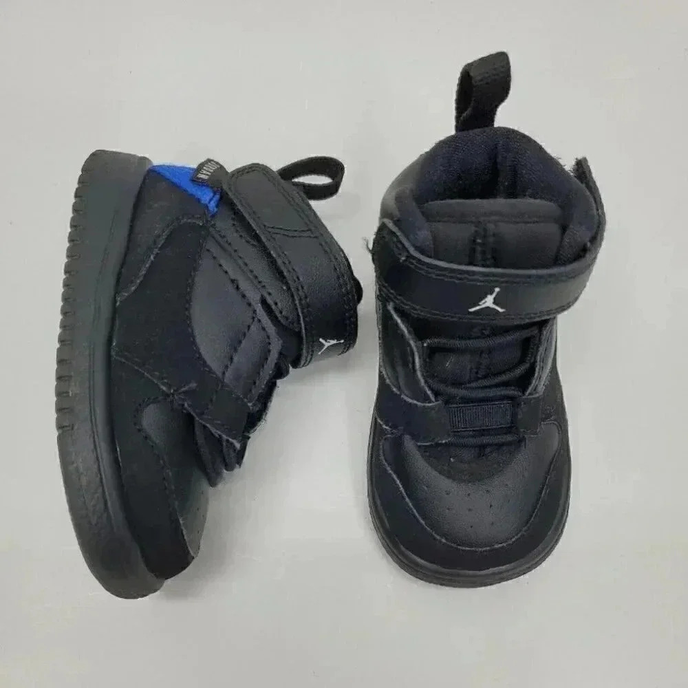 Nike Air Jordan Fadeaway 23 Black & Blue Childs Size 4C
